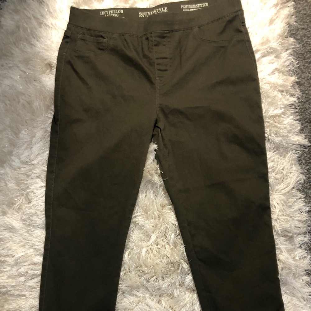 Olive Green Jeggings